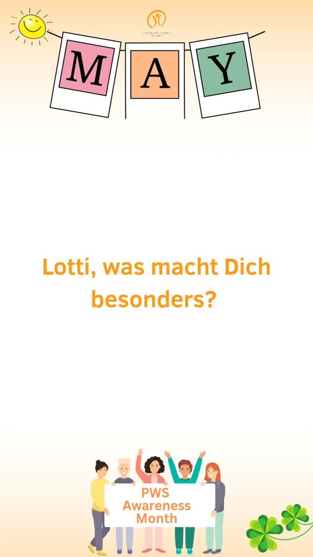 🎥 Jeder Mensch mit PWS ist einzigartig! 

Lotti ist ein kleines Energiebündel. Ihre Mama hat uns ein Video geschickt, in dem sie den Alltag von Lotti zeigt – und der besteht vor allem aus viel Bewegung und Action an der frischen Luft 🌳🚴‍♀️☀️. Da werden auch schon mal Ponys 🐴 und Hühner 🐔 gefüttert. 

Lotti liebt es außerdem zu schwimmen 🏊‍♀️, und das macht sie richtig gut, wie im Video zu sehen ist 👏. Wenn sie mit ihrem Fahrrad durch die Felder fährt, muss natürlich auch ihre Puppe mit 💕. 

Vielen Dank, Lotti! 

🧡 Den ganzen Mai zeigen wir, dass jeder Mensch mit PWS einzigartig ist. 
👉 Deshalb fragen wir: Was macht dich besonders? Was macht dich einzigartig? 
👉 Macht mit und schickt uns ein kurzes Video: 
Habt Ihr ein besonderes Hobby, eine Stärke oder einen Charakterzug, der Euch ausmacht? Alles ist willkommen – ein Wort, ein Satz oder eine kleine Geschichte. 
✍️ Ihr möchtet lieber schreiben? Dann schickt uns ein Foto mit einem kurzen Text. 
Mit Eurer Hilfe können wir zeigen, wie vielfältig und einzigartig Menschen mit PWS sind. 
✨ Eure Beiträge veröffentlichen wir mit Eurer Zustimmung auf unserem Instagram-Kanal. 
➡️ Schickt uns ein kurzes Video oder Euren Text per Mail an info@prader-willi.de oder per WhatsApp an 0176 21596931 
🧡 Wir freuen uns auf Eure Videos und Beiträge! 

Hat Dir das Video von Lotti auch so gut gefallen? Dann teile es mit anderen und schick Lotti einen lieben Kommentar! 
 
#Einzigartig #PWS #MachtMit #Besonders #Mai
