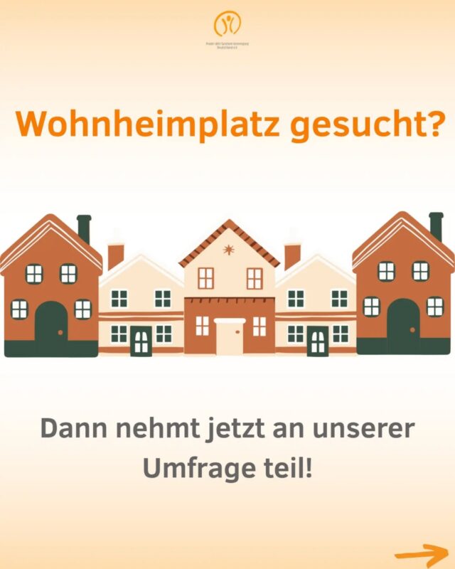 🏠 Wohnheimplatz gesucht? Damit seid ihr nicht allein.

Viele Familien von Menschen mit PWS stehen früher oder später vor der Frage: Wo kann mein Kind später einmal wohnen? Die Suche nach einem geeigneten Wohnplatz gestaltet sich jedoch meist sehr schwierig. Es gibt nur wenige passende Angebote und freie Plätze sind rar.

In unserer politischen Arbeit stoßen wir immer wieder auf das Problem, dass der Bedarf an Wohnplätzen als nicht ausreichend eingeschätzt wird, um neue Einrichtungen zu schaffen oder bestehende auszubauen.

Um den tatsächlichen Bedarf sichtbar zu machen, möchten wir diesen mithilfe einer Umfrage erfassen. Sie richtet sich sowohl an Familien, die aktuell einen Wohnplatz suchen, als auch an diejenigen, für die das Thema erst in einigen Jahren relevant wird.

📲 Jetzt den QR-Code scannen und teilnehmen!

🔗 https://forms.office.com/e/GpJ395vurM

⏱️ Die Teilnahme dauert nur wenige Minuten.

Jede Rückmeldung hilft uns, den Bedarf an Wohnplätzen für Menschen mit PWS sichtbarer zu machen. Außerdem möchten wir Familien in Elterninitiativen miteinander vernetzen, damit wir gemeinsam für den Ausbau geeigneter Wohnangebote kämpfen können!

📢 Wichtig: Meldet euren Bedarf nicht nur über unsere Umfrage, sondern auch direkt beim zuständigen Träger der Eingliederungshilfe! 

🔄 Bitte teilt diesen Beitrag und leitet ihn auch an Familien weiter, die nicht Mitglied unserer Vereinigung sind. Je mehr Familien wir erreichen, desto besser können wir den tatsächlichen Bedarf aufzeigen und uns gemeinsam für mehr geeignete Wohnangebote einsetzen.

#PWS #PraderWilliSyndrom #WohnenMitPWS #Wohnheimplatz #Teilhabe